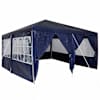 vidaXL Pidutelgid 400 x 400 x 266 cm Sinine Polyethylene