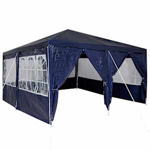vidaXL Pidutelgid Sinine 400 x 400 x 266 cm Polyethylene