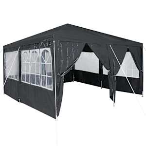 vidaXL Pidutelgid Antratsiit 400 x 400 x 266 cm Polyethylene