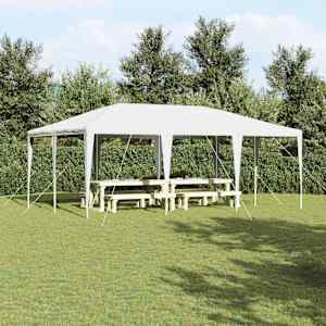 Party Stan Bílá 600 x 400 x 266 cm Polyethylen a ocel - obrázek 1