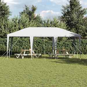Party Stan Bílá 600 x 400 x 266 cm Polyethylen a ocel - obrázek 4