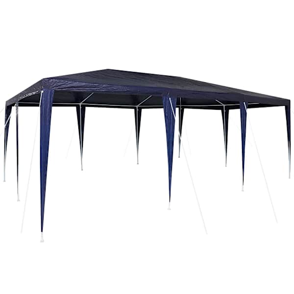 vidaXL Pidutelgid Sinine 600 x 400 x 266 cm Pol&uuml;et&uuml;leen ja teras