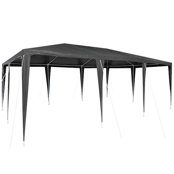 vidaXL Pidutelgid Antratsiit 600 x 400 x 266 cm Pol&uuml;et&uuml;leen ja teras