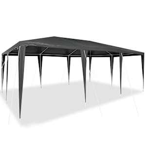 Party Stan Antracit 600 x 400 x 266 cm Polyethylen a ocel - obrázek 3