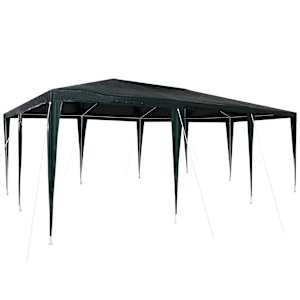 vidaXL Pidutelgid Roheline 600 x 400 x 266 cm Pol&uuml;et&uuml;leen ja teras