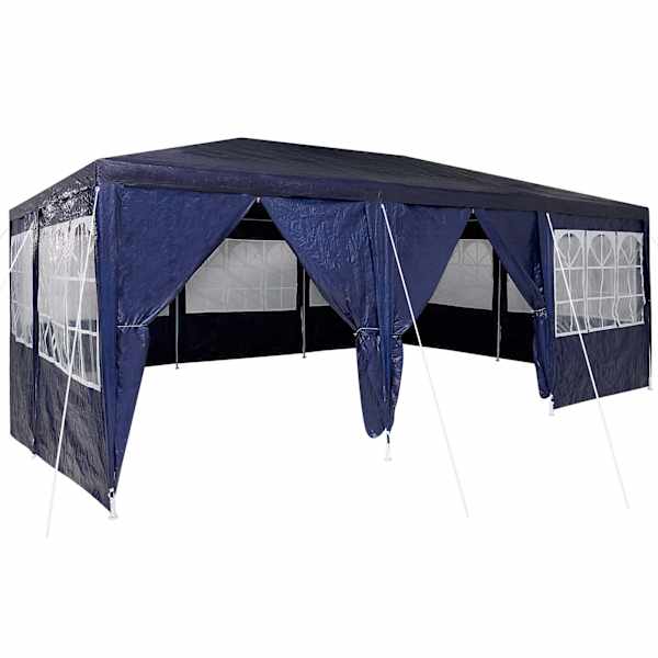 vidaXL Pidutelgid 600 x 400 x 266 cm Sinine Polyethylene