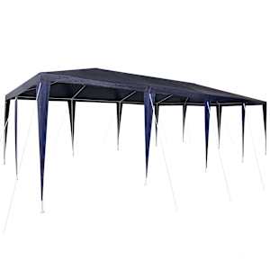 vidaXL Pidutelgid Sinine 800 x 400 x 266 cm Pol&uuml;et&uuml;leen ja teras