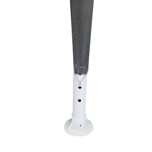Party Stan Antracit 800 x 400 x 266 cm Polyethylen a ocel - obrázek 9
