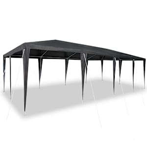 Party Stan Antracit 800 x 400 x 266 cm Polyethylen a ocel - obrázek 3
