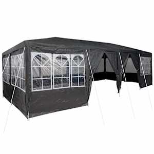 vidaXL Pidutelgid 800 x 400 x 266 cm Antratsiit Polyethylene