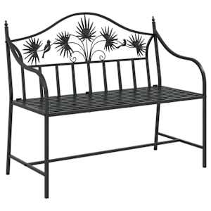 vidaXL Aiapink Must 104 x 52,5 x 89 cm Teras
