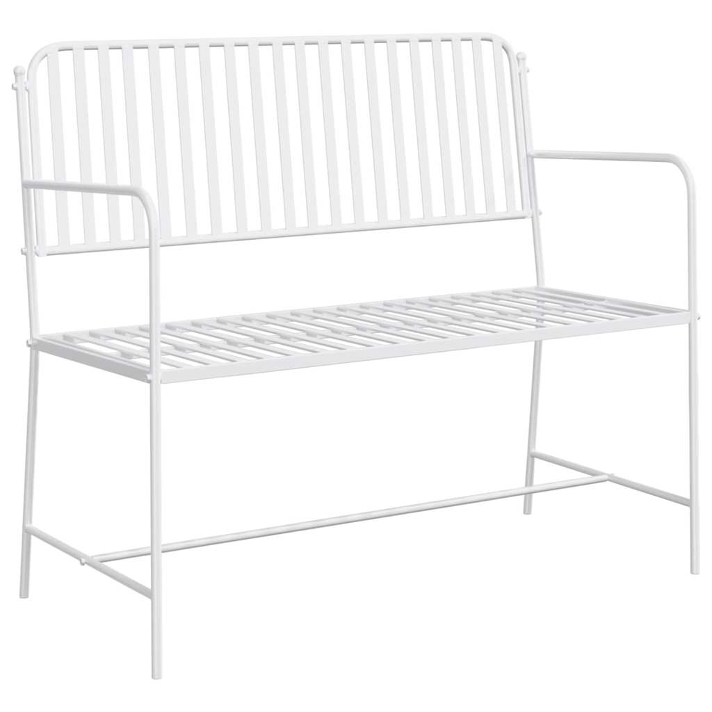 Penkki Valkoinen Metalli 103.5 x 51.5 x 90 cm Kestävä