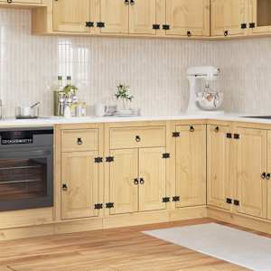 Za omarice s predalom SKI Medeno Rjava 60 x 46 x 81,5 cm