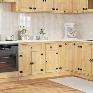 Za omarice s predalom SKI Medeno Rjava 40 x 46 x 81,5 cm