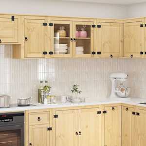 Za omarice SKI Medeno Rjava 60 x 32 x 40 cm Masivno borovo les