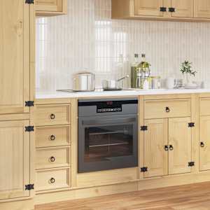 Za omarice SKI Medeno Rjava 60 x 46 x 81 cm Masivno borovo les