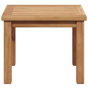 Konferenční stolek Hnědá 45 x 45 x 36 cm Pevné teakové dřevo - obrázek 5