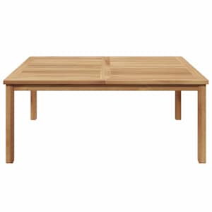 Konferenční stolek Hnědá 110 x 110 x 45 cm Pevné teakové dřevo - obrázek 5