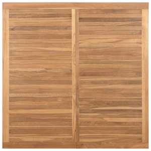Konferenční stolek Hnědá 110 x 110 x 45 cm Pevné teakové dřevo - obrázek 8