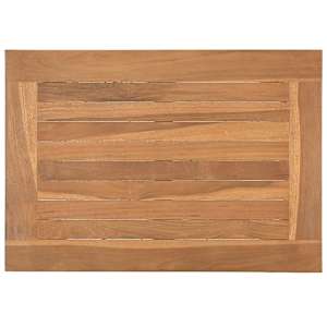 Konferenční stolek Hnědá 50 x 35 x 36 cm Pevné teakové dřevo - obrázek 8