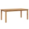 vidaXL Kohvilaud Pruun 110 x 55 x 45 cm Tugev teakpuit