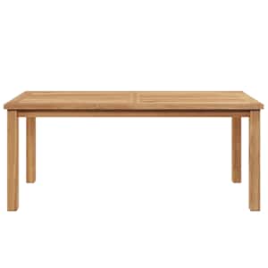 Konferenční stolek Hnědá 110 x 55 x 45 cm Pevné teakové dřevo - obrázek 5