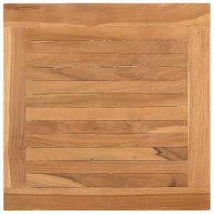 Konferenční stolek Hnědá 45 x 45 x 45 cm Pevné teakové dřevo - obrázek 8