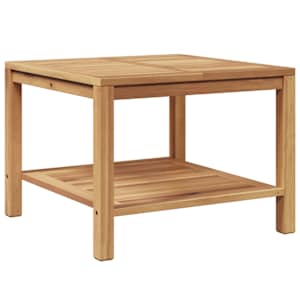 Konferenční stolek Hnědá 60 x 60 x 45 cm Masivní teakové dřevo - obrázek 7