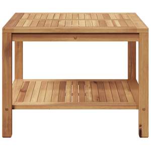 Konferenční stolek Hnědá 60 x 60 x 45 cm Masivní teakové dřevo - obrázek 6
