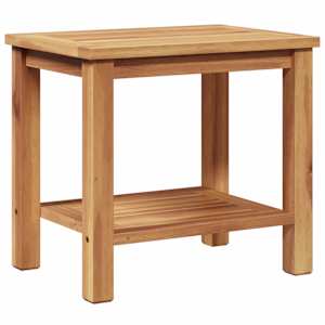 Konferenční stolek Hnědá 50 x 35 x 45 cm Masivní teakové dřevo - obrázek 7