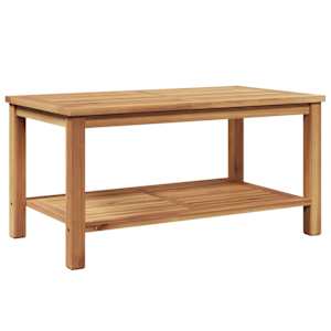 Konferenční stolek Hnědá 90 x 50 x 45 cm Masivní teakové dřevo - obrázek 2