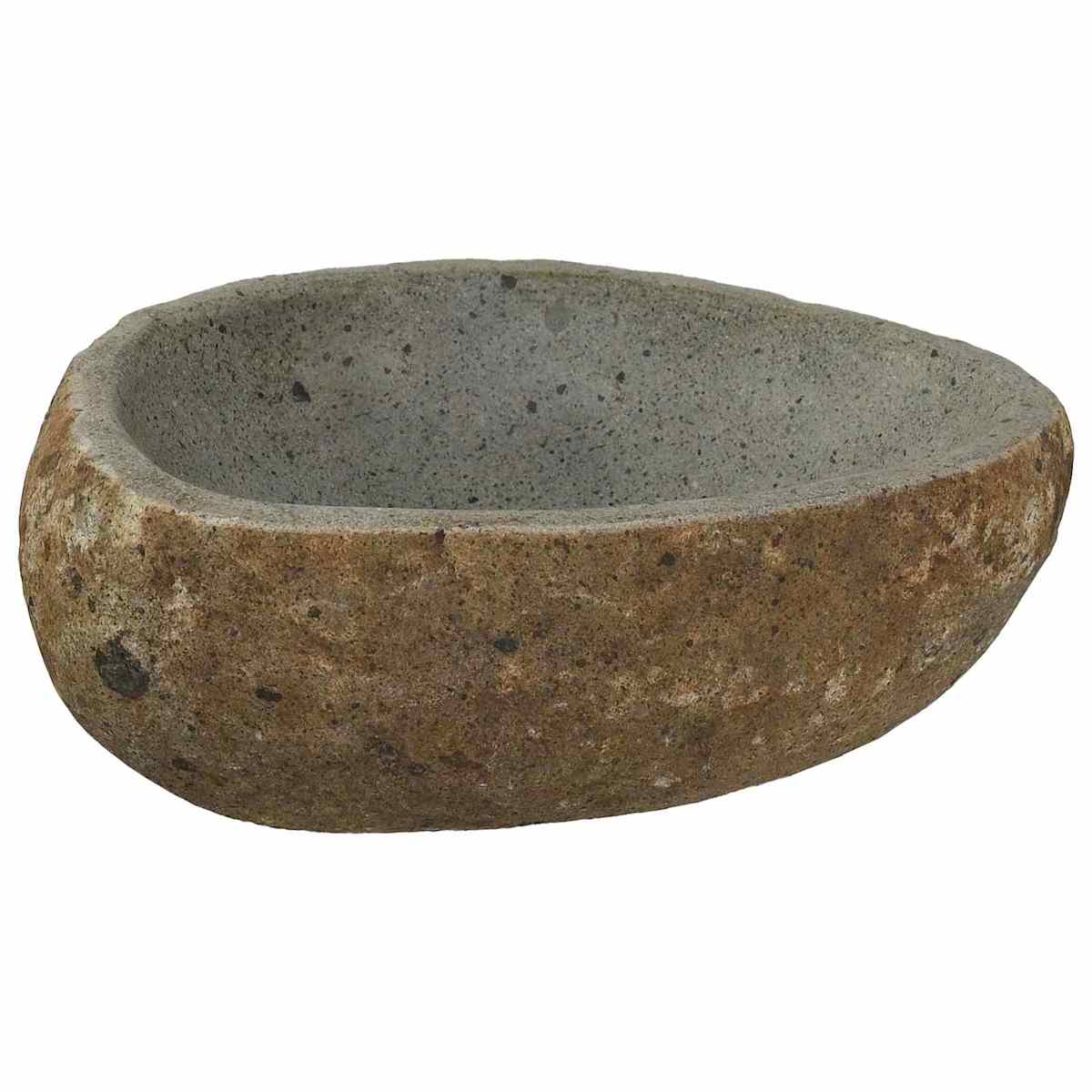 Flodstensbassin Lysegrå (30-37) x (25-30) x 12 cm River Stone - Billede 2