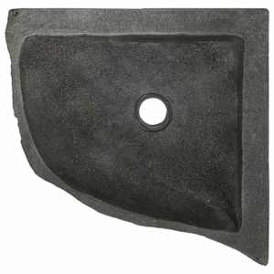 Umyvadlo Šedá (30-37) x (30-37) x 12 cm Říční kámen - obrázek 5