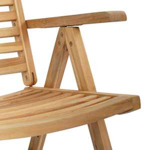 Židle 2 pcs Hnědá 64,5 x 52 x 108 cm Pevné teakové dřevo - obrázek 8