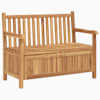 vidaXL Aiapink ladustamisega uksega 114 x 60 x 90 cm Tugev teakpuit