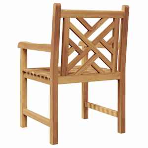 Zahradní křeslo 2 pcs 60 x 58 x 90 cm Pevné teakové dřevo - obrázek 6