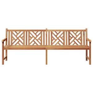 lavice Hnědá 228 x 60 x 90 cm Pevné teakové dřevo - obrázek 4