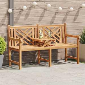 Vrtna klop 150 x 60 x 90 cm Trden tikov les