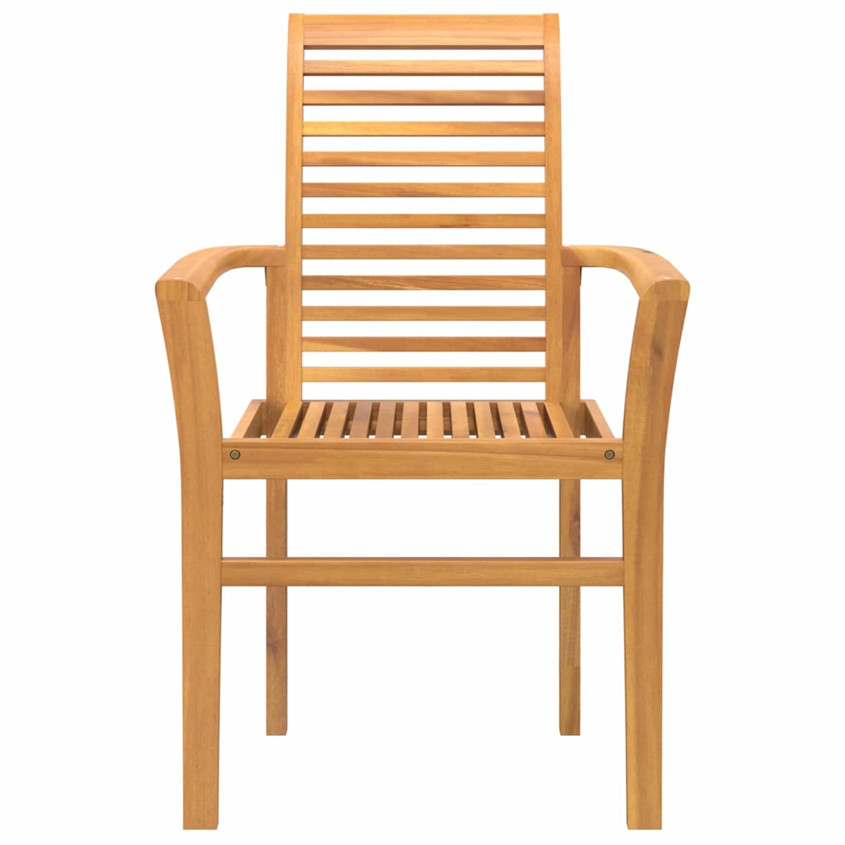 Spisestuestol Massiv Teaktræ Brun 62 x 55 x 94 cm - Billede 5