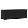 vidaXL Salvestuskarp Must tamm 102 x 35 x 35 cm Tehispuit