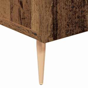 Servírovací skříň Staré dřevo 90 x 34 x 80 cm kompozitní dřevo - obrázek 9