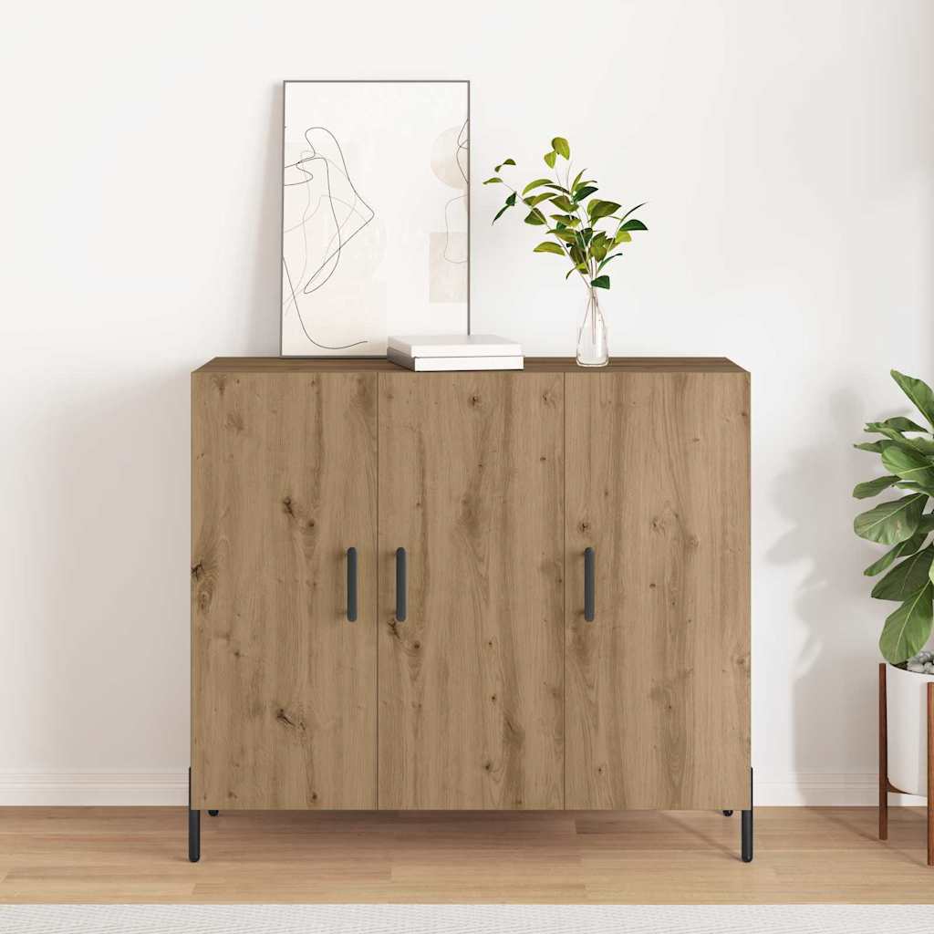 Teeninduslaud Artisan Oak 90x34x80 cm Tehispuit