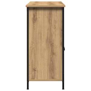 Servírovací skříň Artisanový dub 100 x 35 x 75 cm - obrázek 5