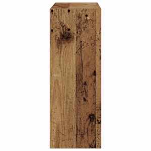 Skříň na obuv Staré dřevo 60 x 21 x 57 cm kompozitní dřevo - obrázek 8