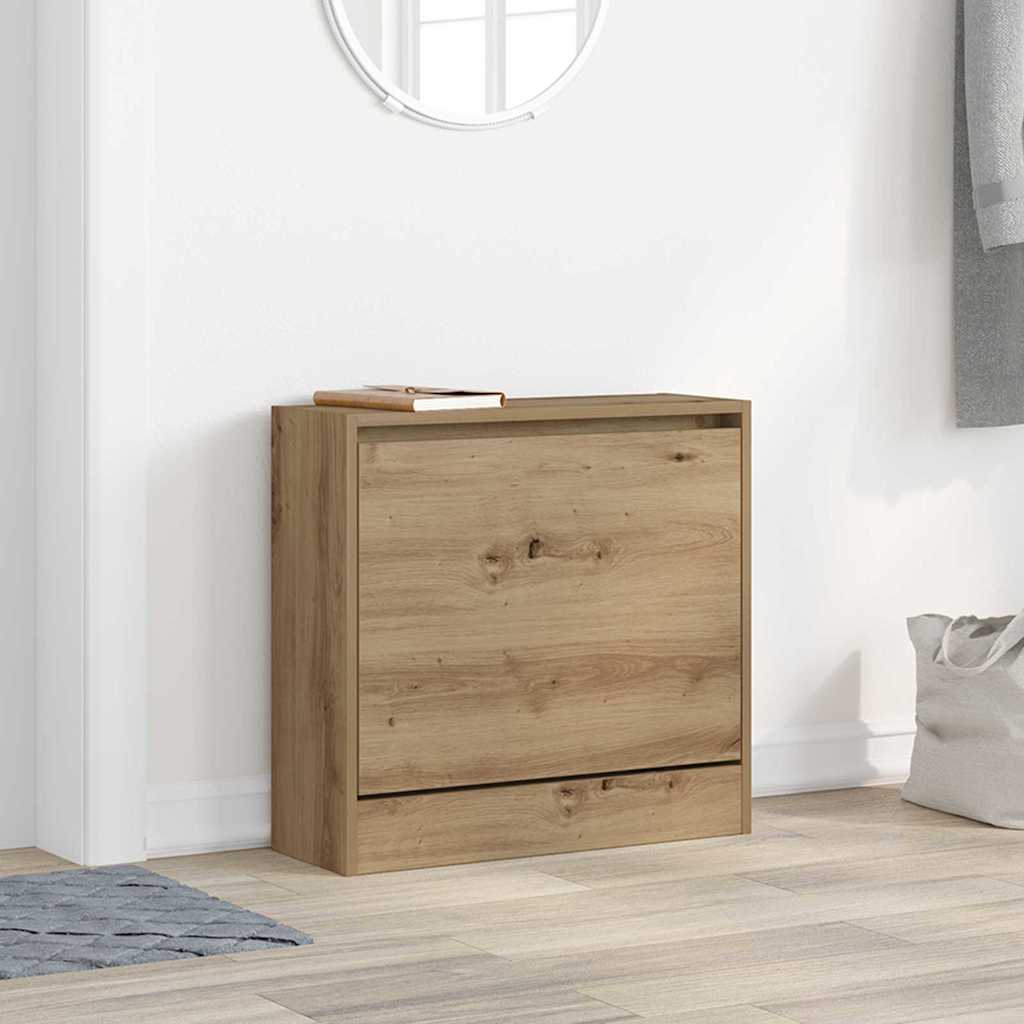Kengäteline Artisan Oak 60x21x57 cm Tekninen puu
