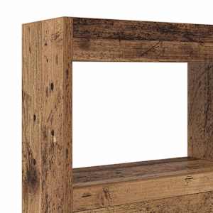 Čelo postele Staré dřevo 120 x 17 x 102 cm kompozitní dřevo - obrázek 9