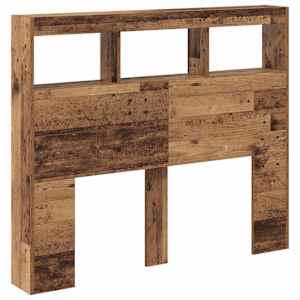 Čelo postele Staré dřevo 120 x 17 x 102 cm kompozitní dřevo - obrázek 5