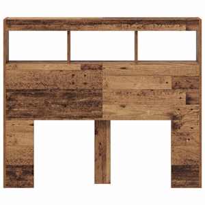 Čelo postele Staré dřevo 120 x 17 x 102 cm kompozitní dřevo - obrázek 6