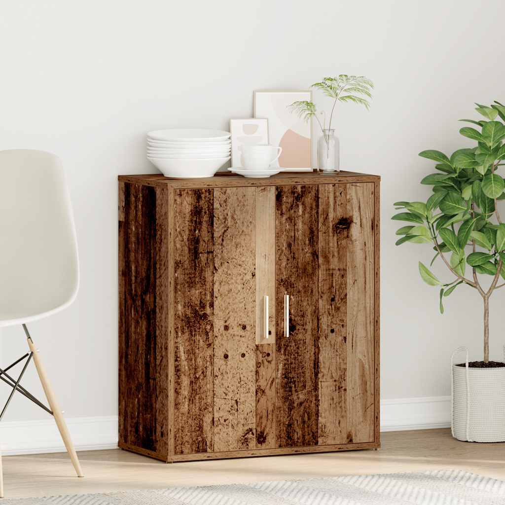 vidaXL Dressoir Oud Hout 60x31x70 cm Engineered Wood