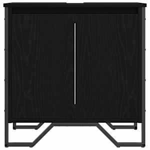 Skříňka pod umyvadlo Černý dub 60 x 35 x 60 cm Kompozitní dřevo - obrázek 6